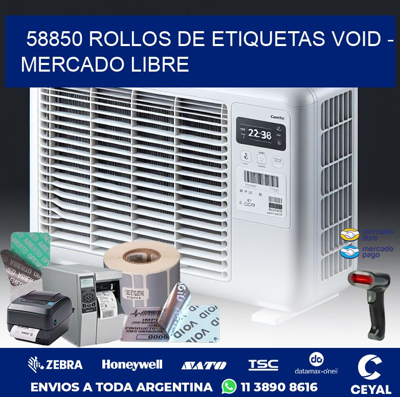 58850 ROLLOS DE ETIQUETAS VOID – MERCADO LIBRE