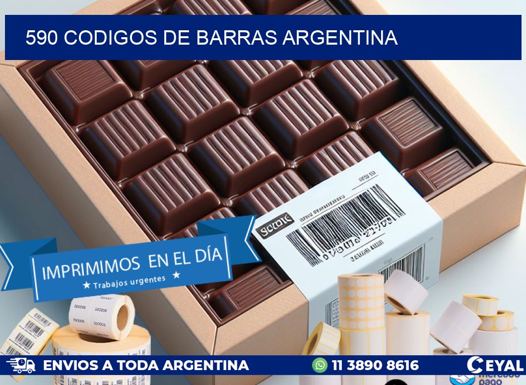590 CODIGOS DE BARRAS ARGENTINA