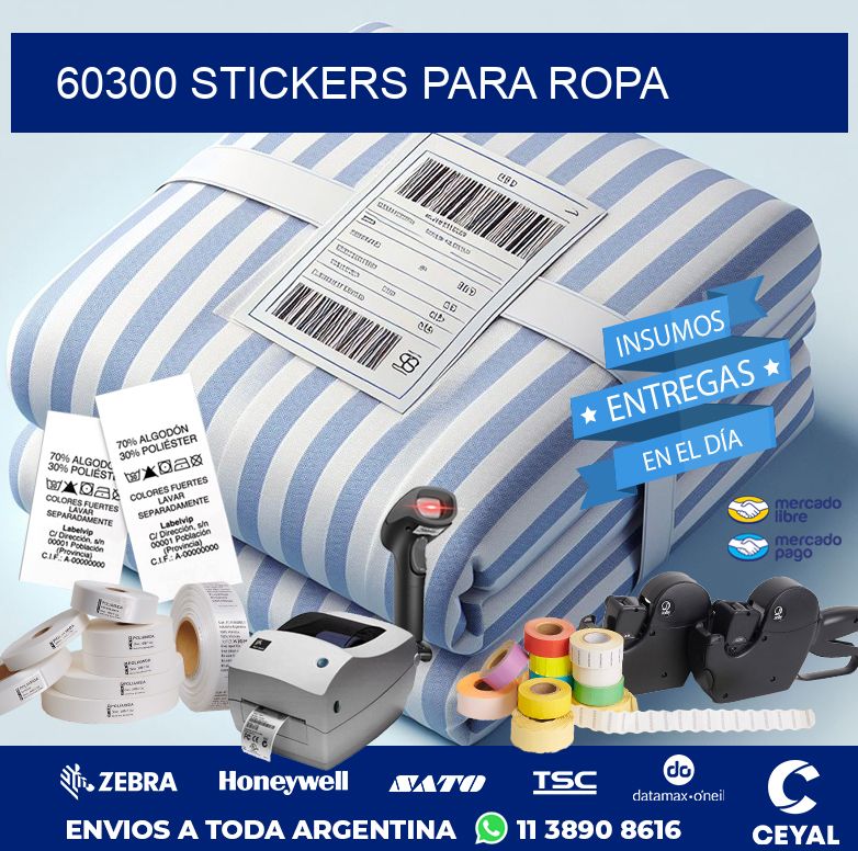 60300 STICKERS PARA ROPA