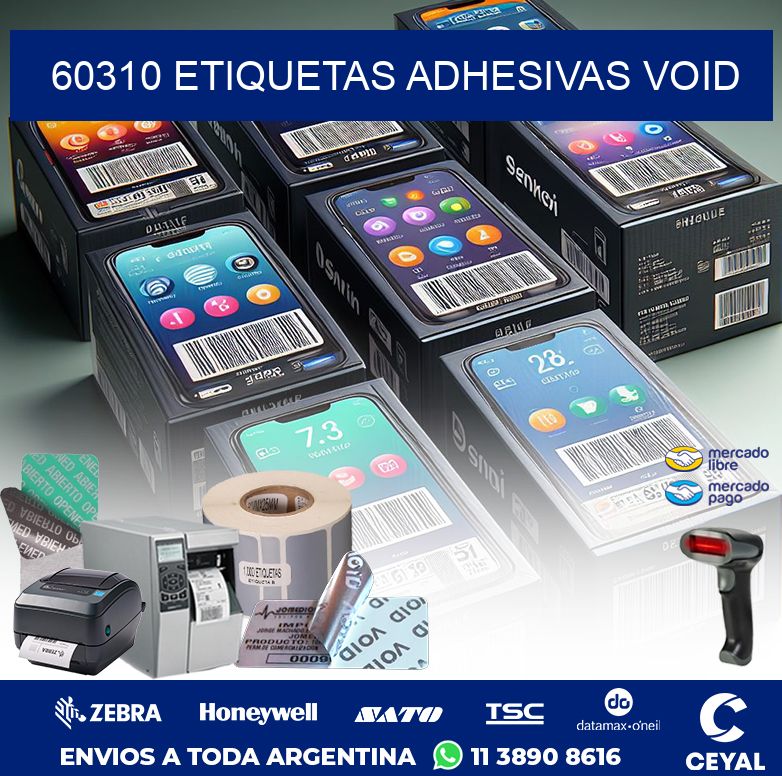 60310 ETIQUETAS ADHESIVAS VOID