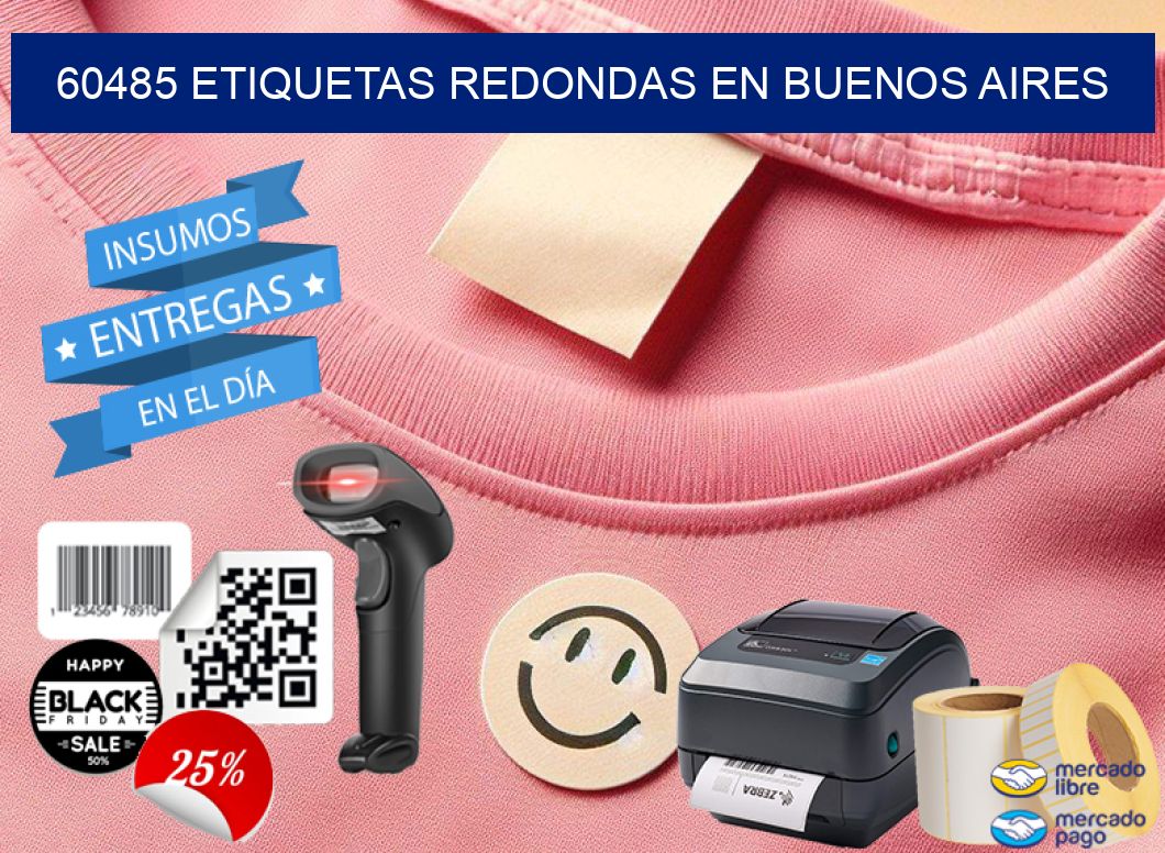 60485 ETIQUETAS REDONDAS EN BUENOS AIRES