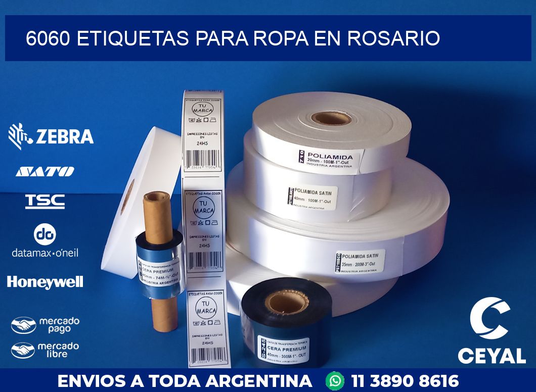 6060 ETIQUETAS PARA ROPA EN ROSARIO