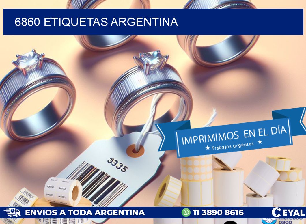 6860 ETIQUETAS ARGENTINA
