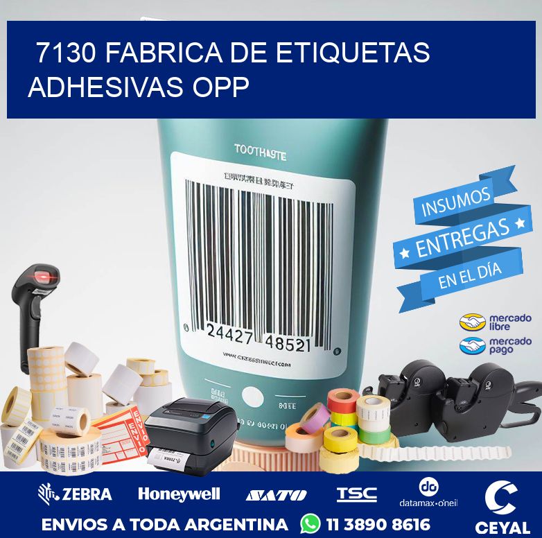 7130 FABRICA DE ETIQUETAS ADHESIVAS OPP