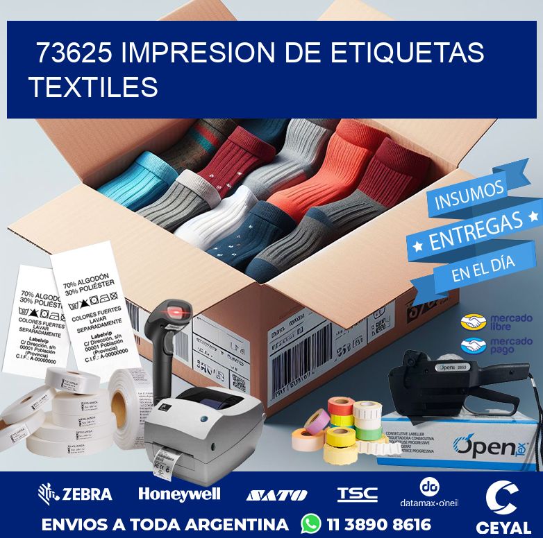 73625 IMPRESION DE ETIQUETAS TEXTILES