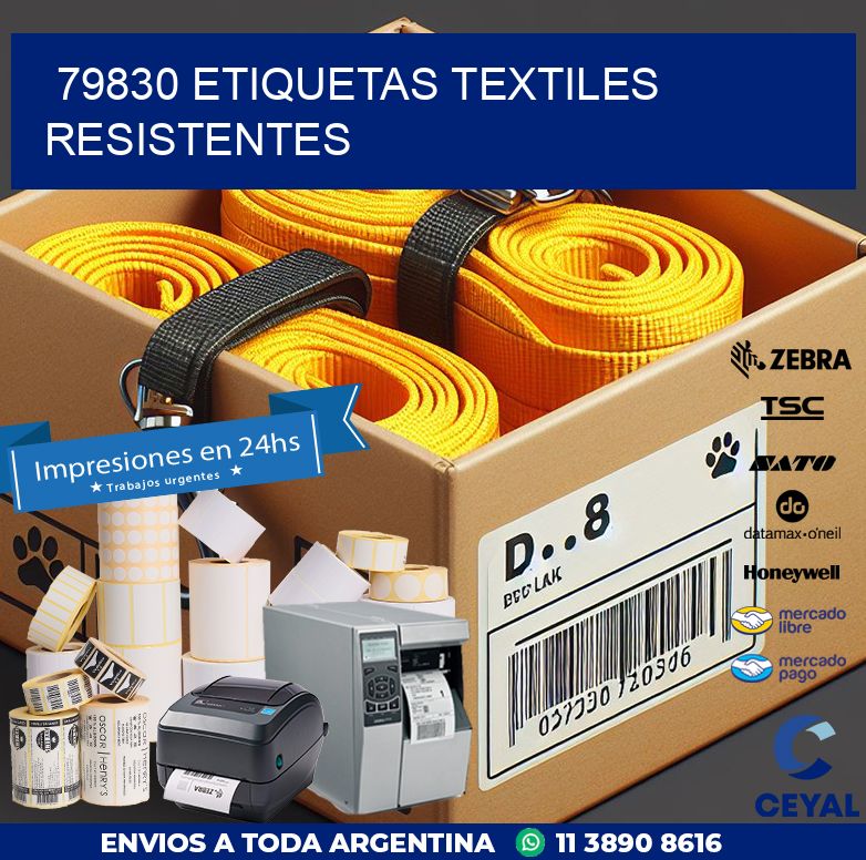 79830 ETIQUETAS TEXTILES RESISTENTES