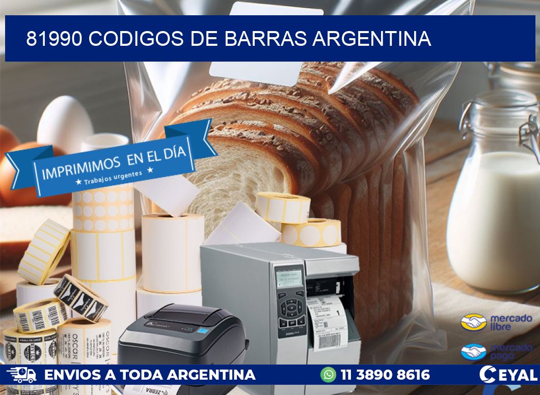 81990 CODIGOS DE BARRAS ARGENTINA