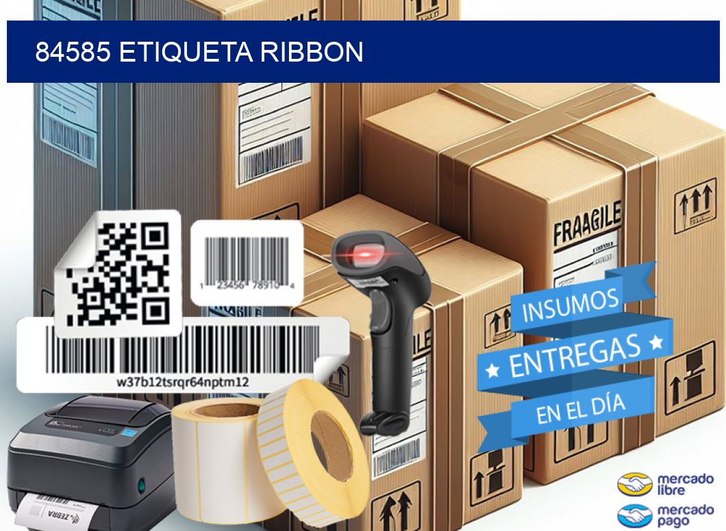 84585 etiqueta ribbon