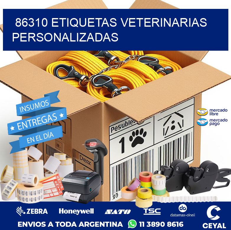 86310 ETIQUETAS VETERINARIAS PERSONALIZADAS