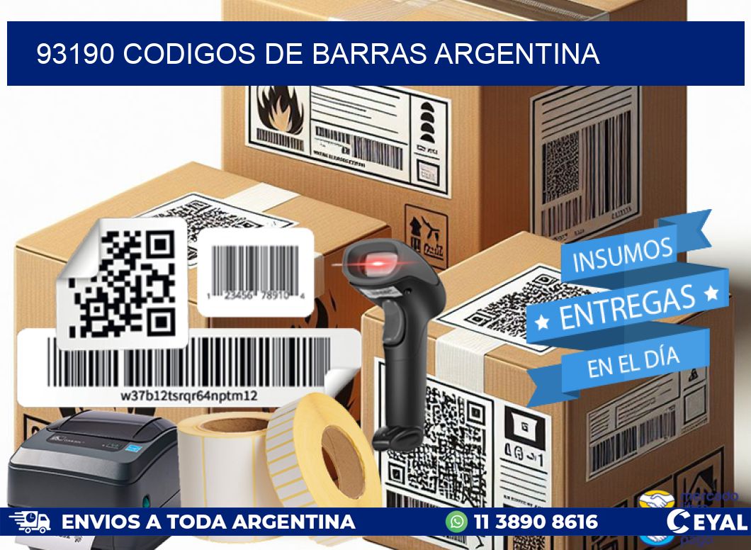 93190 CODIGOS DE BARRAS ARGENTINA