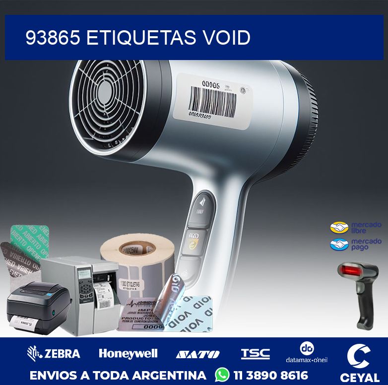 93865 ETIQUETAS VOID