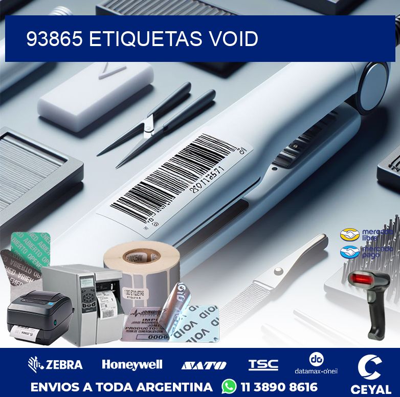 93865 ETIQUETAS VOID