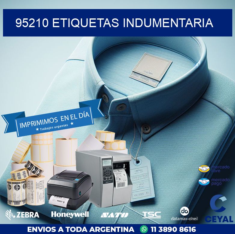 95210 ETIQUETAS INDUMENTARIA