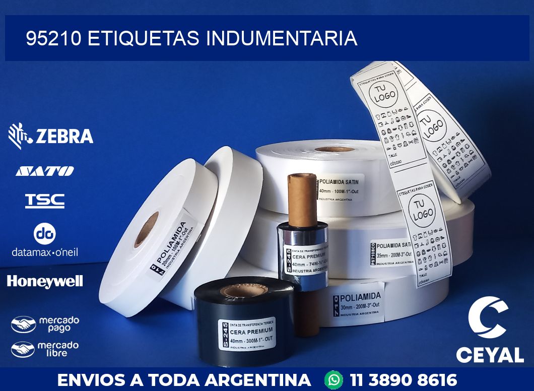 95210 ETIQUETAS INDUMENTARIA