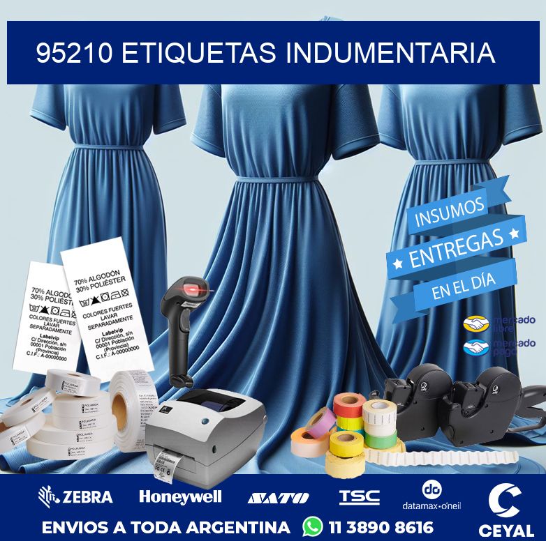 95210 ETIQUETAS INDUMENTARIA