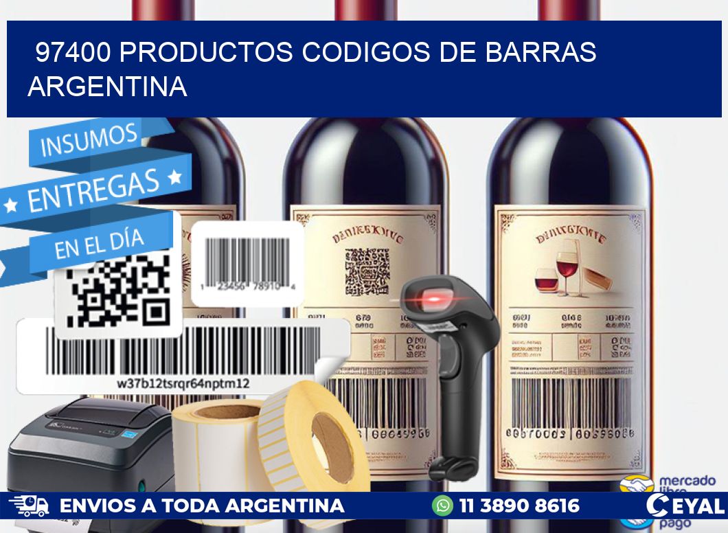 97400 productos codigos de barras argentina