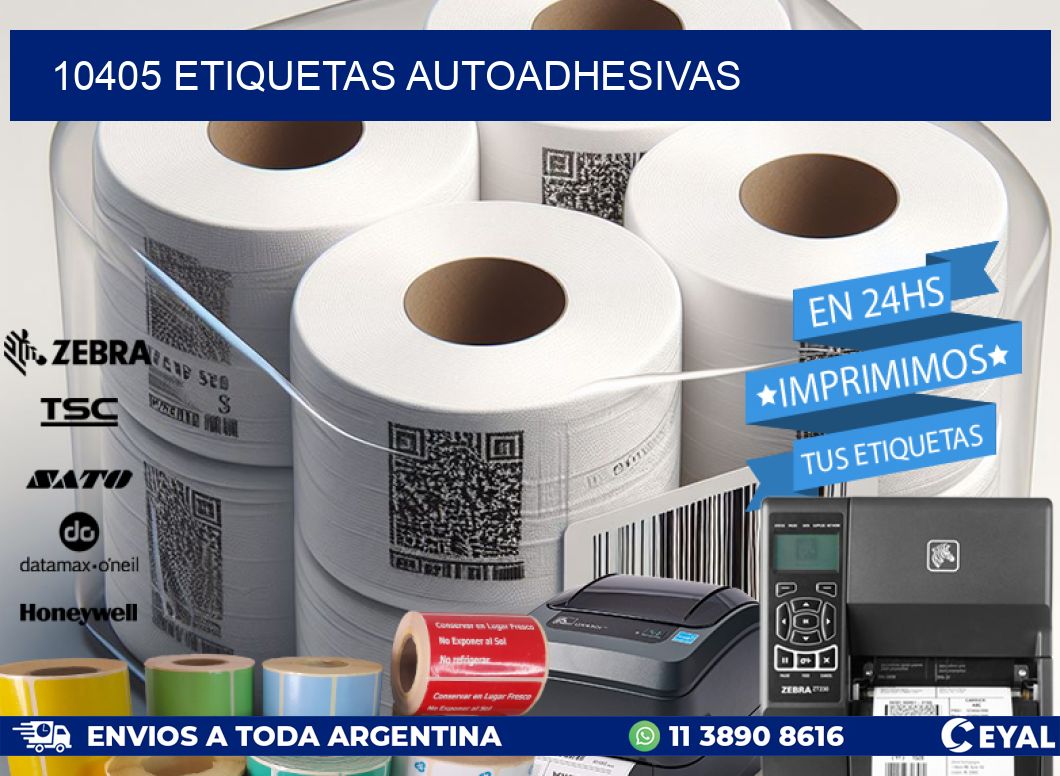 10405 ETIQUETAS AUTOADHESIVAS