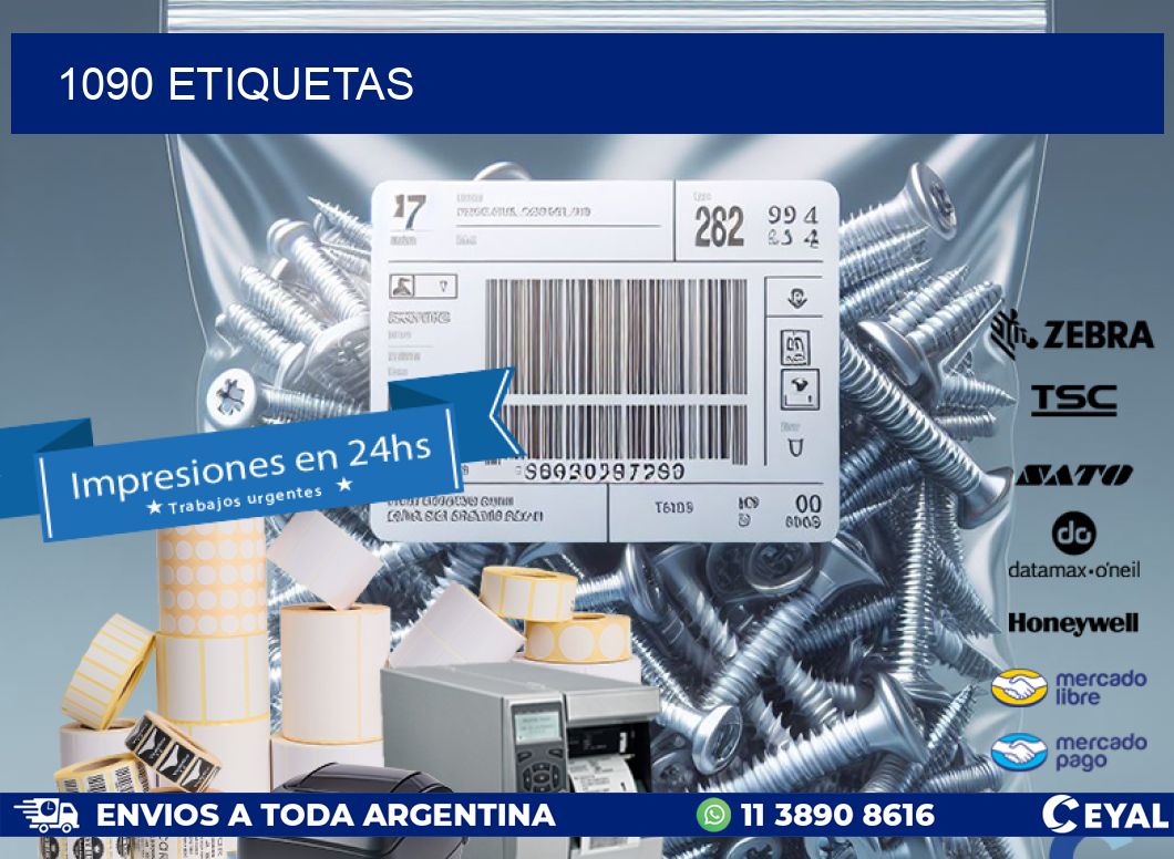 1090 ETIQUETAS