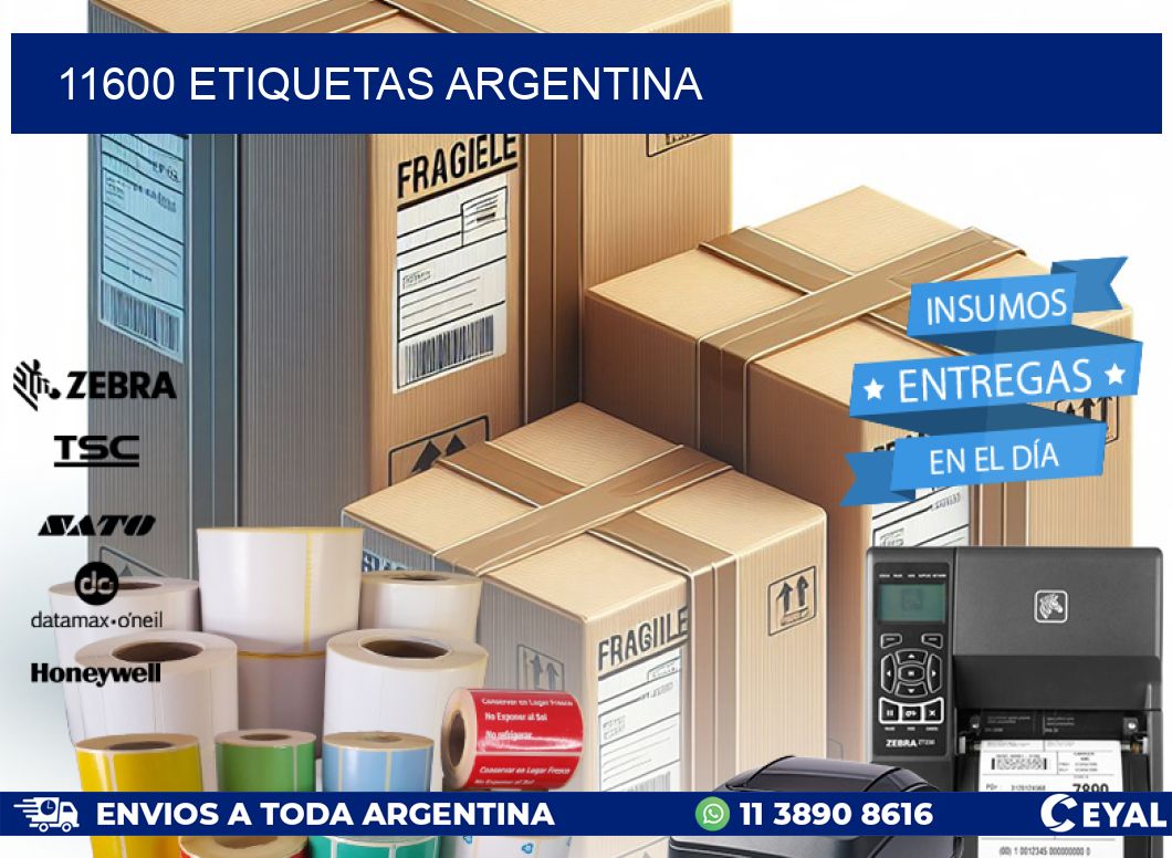 11600 ETIQUETAS ARGENTINA
