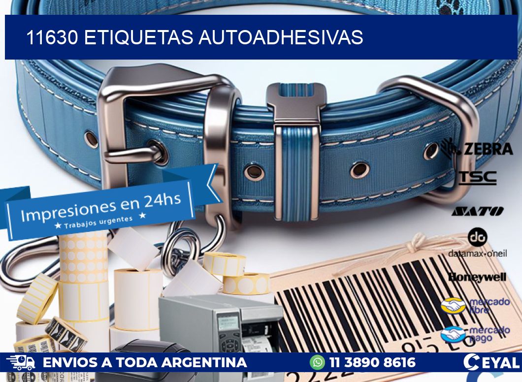 11630 ETIQUETAS AUTOADHESIVAS