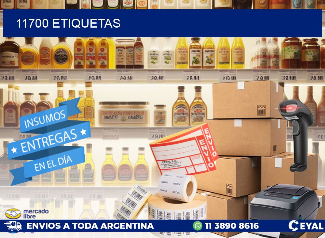 11700 ETIQUETAS