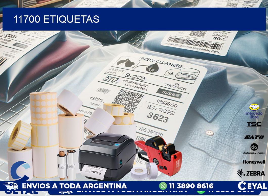 11700 ETIQUETAS