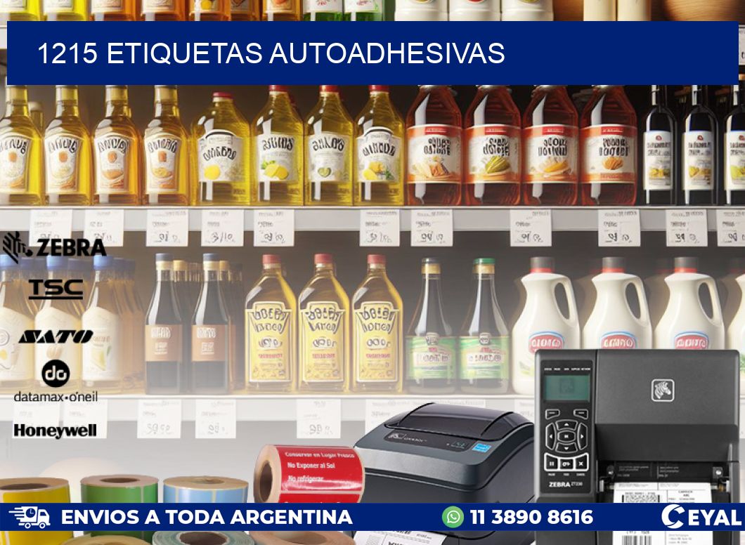 1215 ETIQUETAS AUTOADHESIVAS