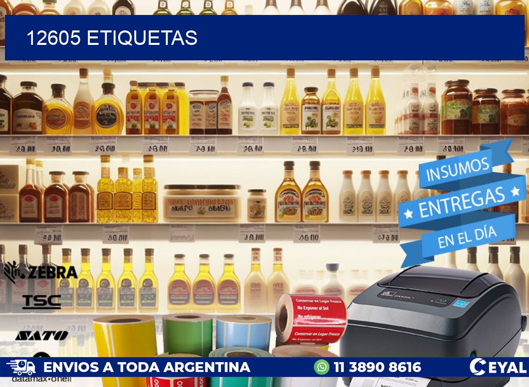 12605 ETIQUETAS