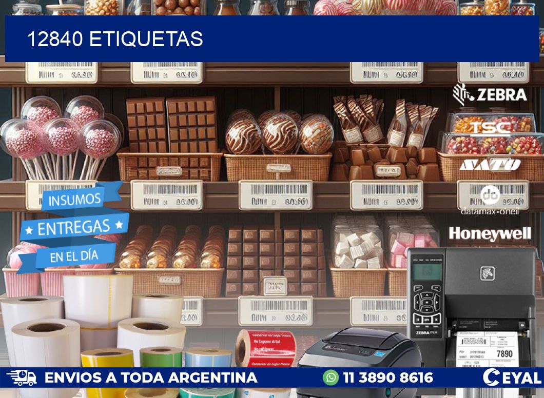 12840 ETIQUETAS