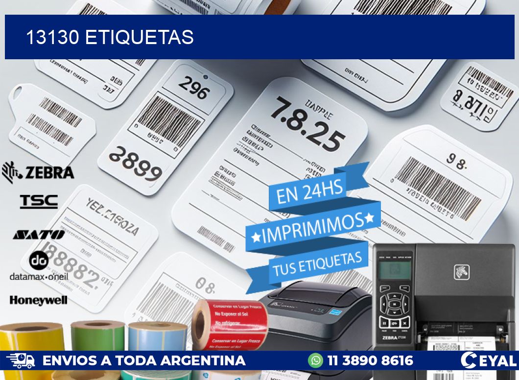 13130 ETIQUETAS