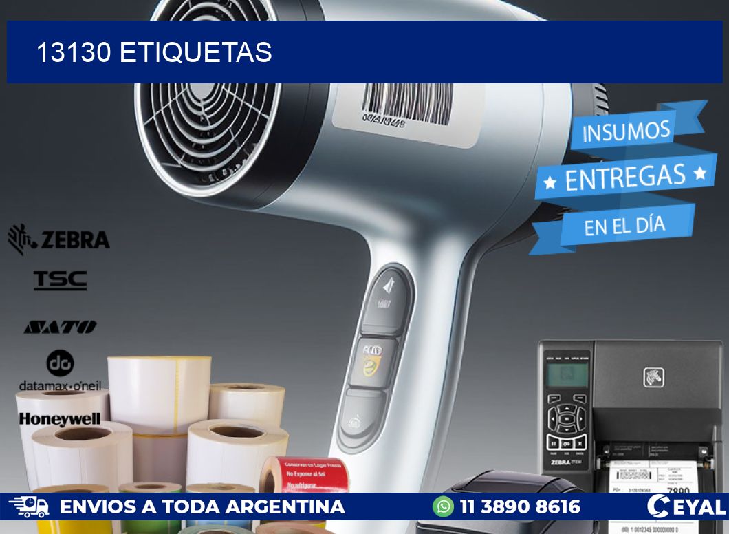 13130 ETIQUETAS