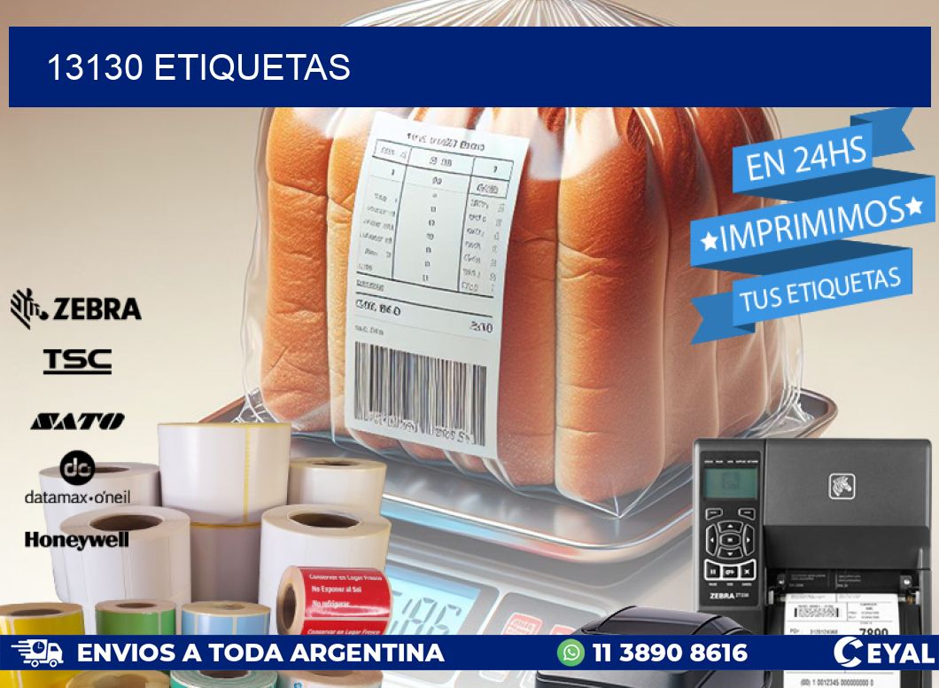 13130 ETIQUETAS