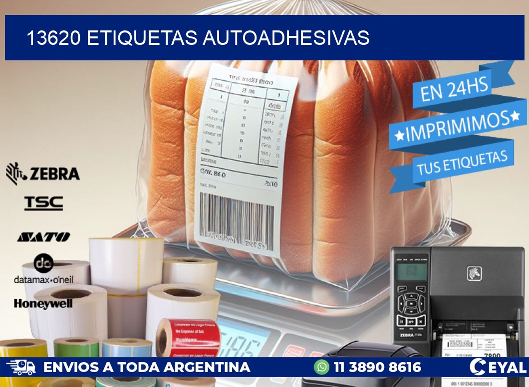 13620 ETIQUETAS AUTOADHESIVAS