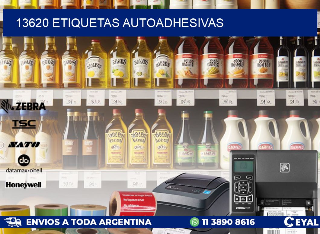 13620 ETIQUETAS AUTOADHESIVAS
