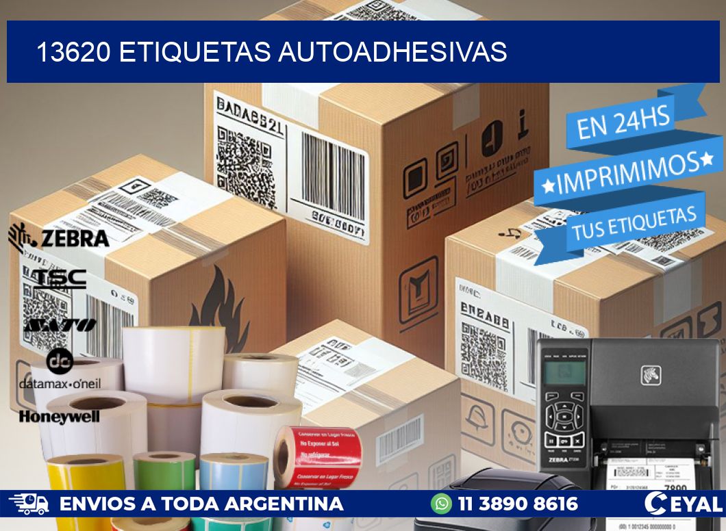 13620 ETIQUETAS AUTOADHESIVAS