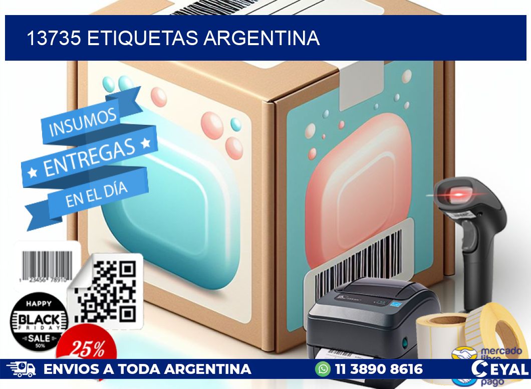 13735 ETIQUETAS ARGENTINA