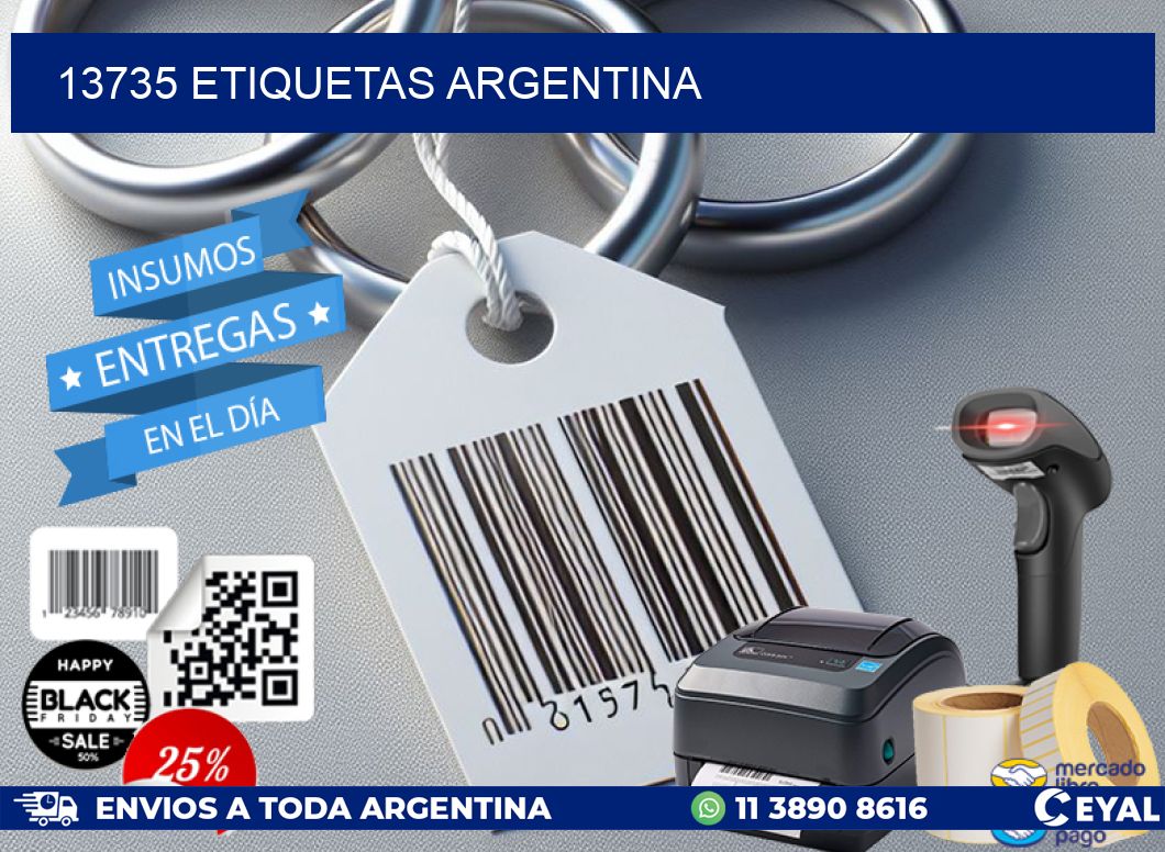 13735 ETIQUETAS ARGENTINA