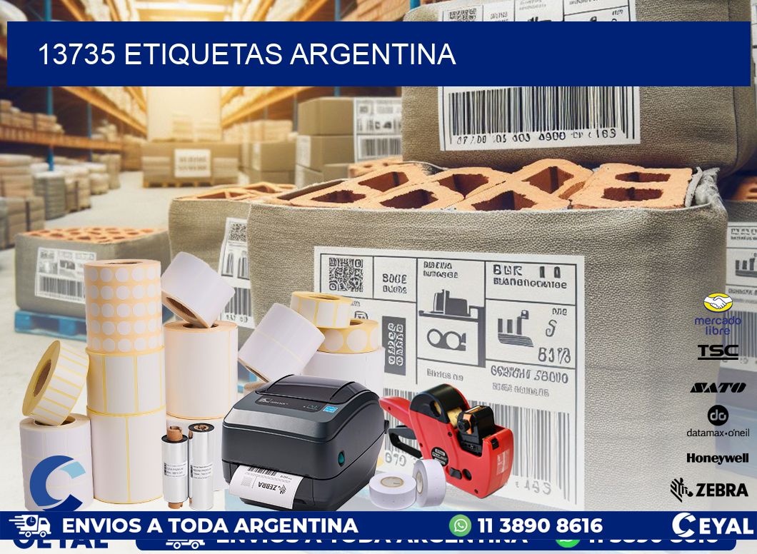 13735 ETIQUETAS ARGENTINA