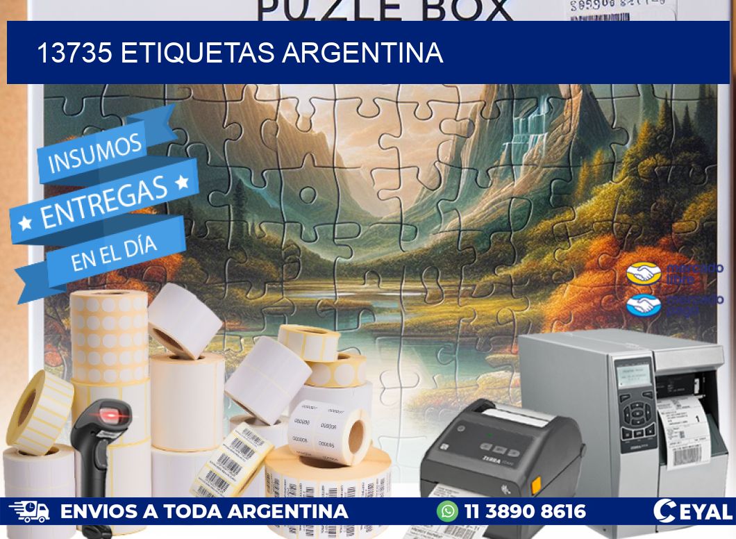 13735 ETIQUETAS ARGENTINA