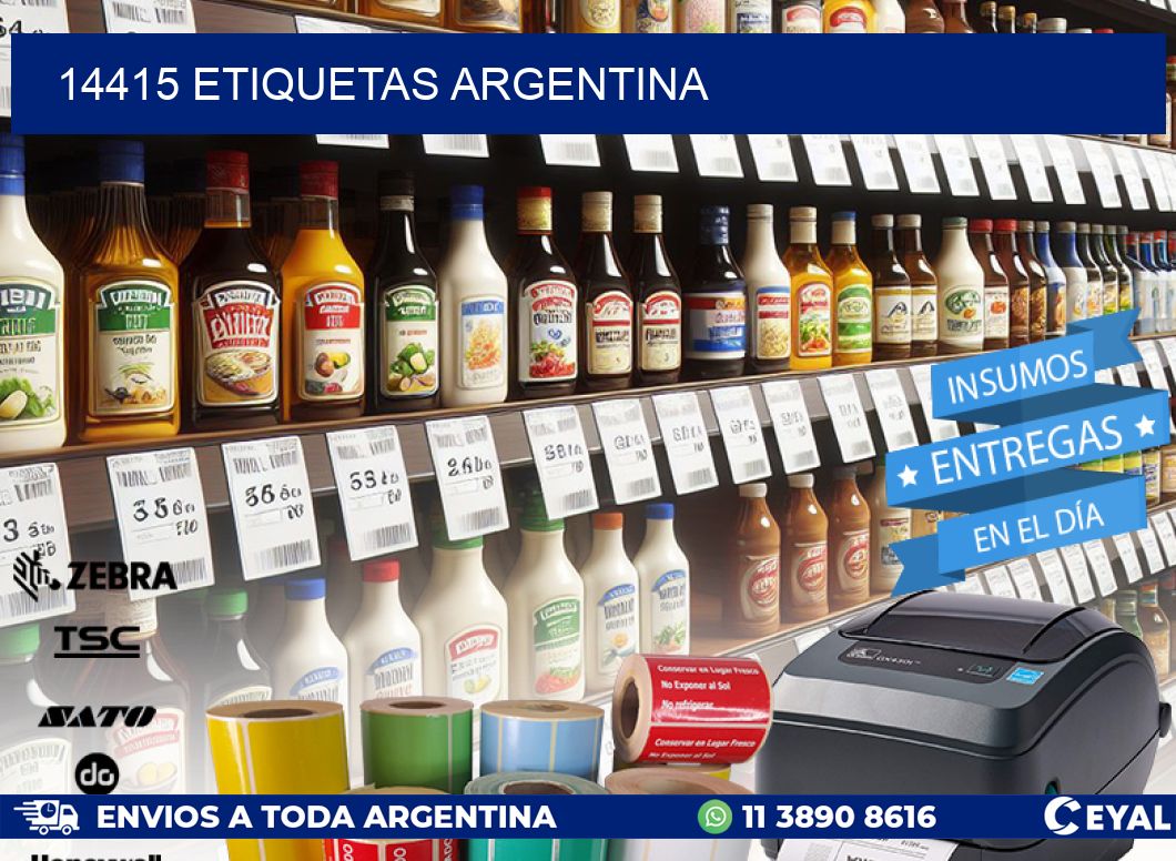 14415 ETIQUETAS ARGENTINA
