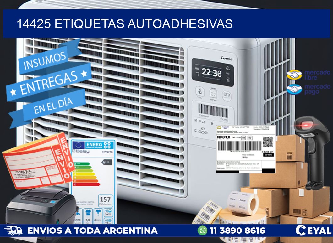 14425 ETIQUETAS AUTOADHESIVAS
