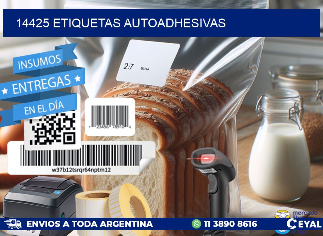14425 ETIQUETAS AUTOADHESIVAS