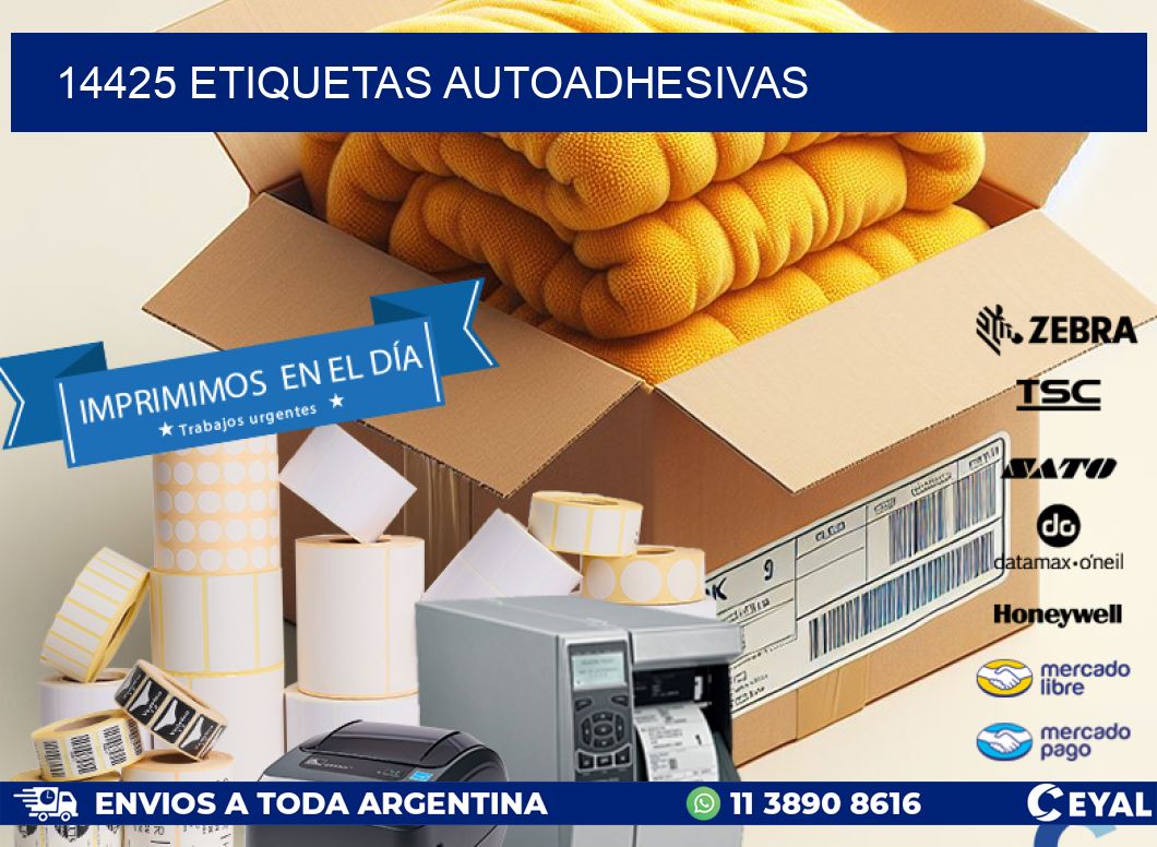 14425 ETIQUETAS AUTOADHESIVAS