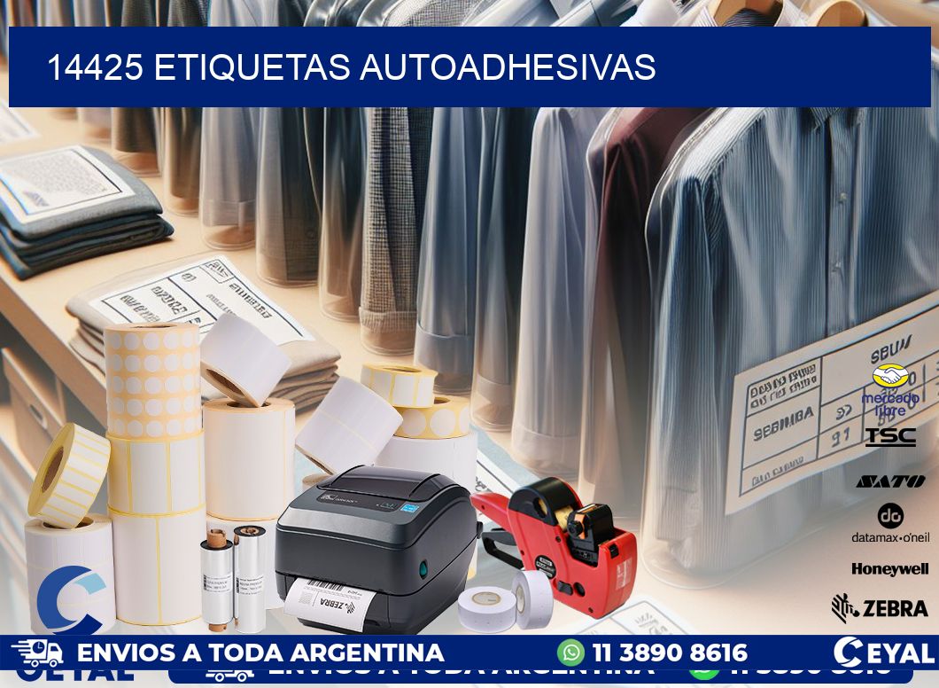 14425 ETIQUETAS AUTOADHESIVAS