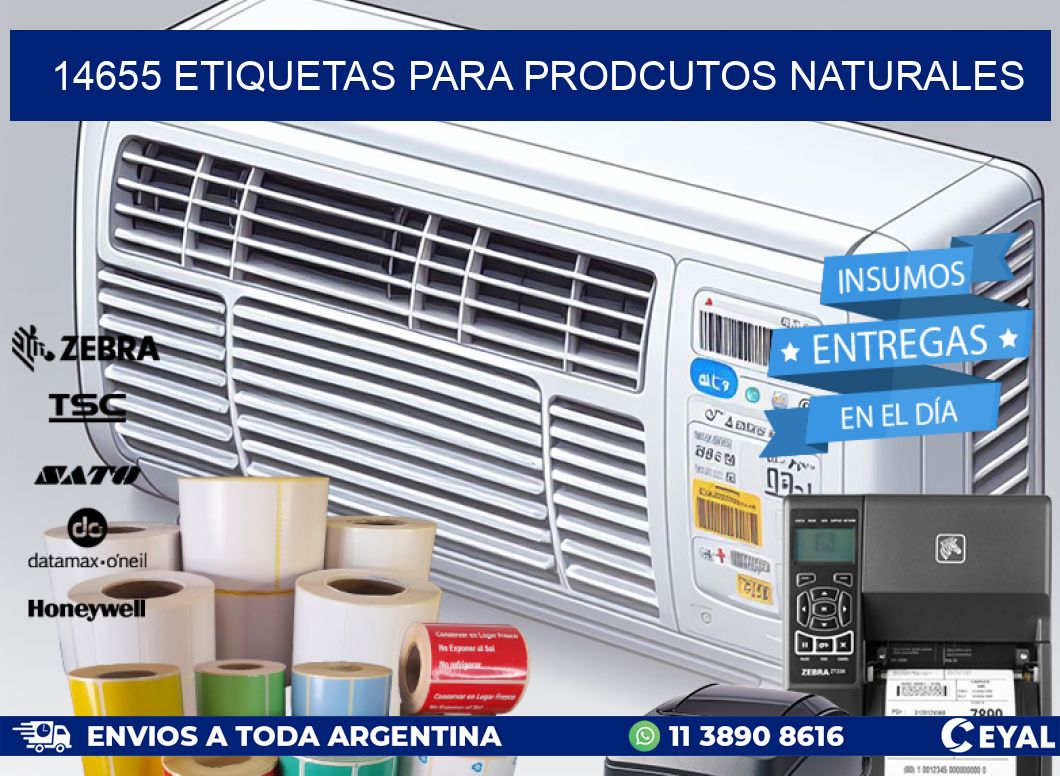 14655 ETIQUETAS PARA PRODCUTOS NATURALES