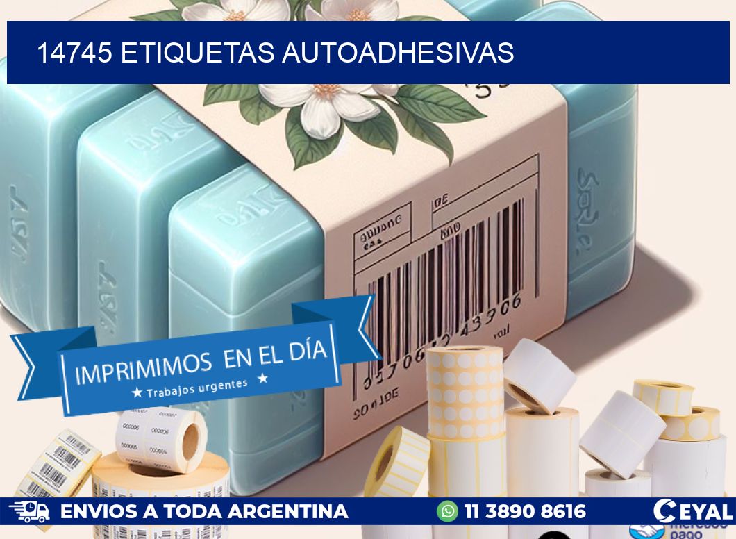 14745 ETIQUETAS AUTOADHESIVAS