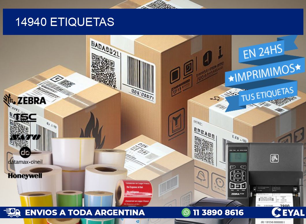 14940 ETIQUETAS
