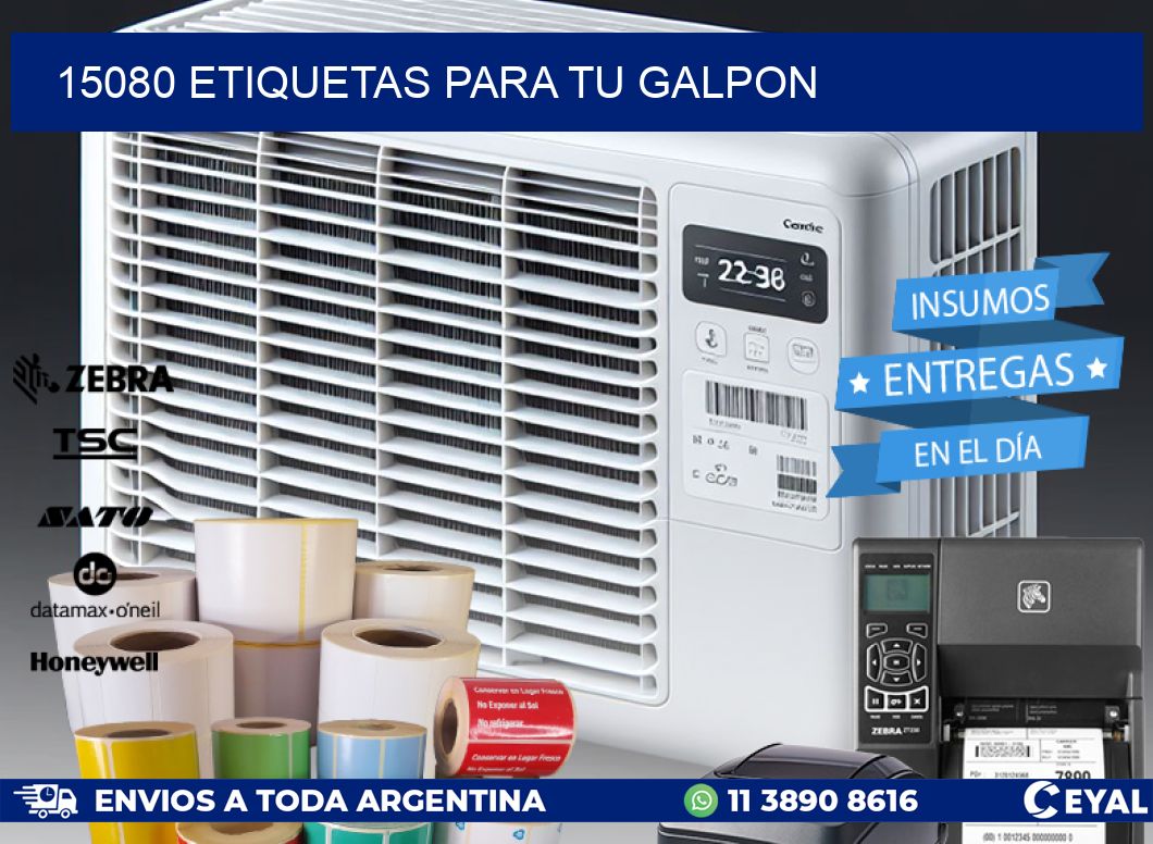 15080 ETIQUETAS PARA TU GALPON
