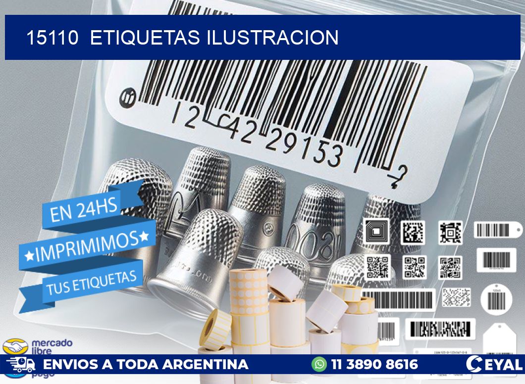 15110 ETIQUETAS ILUSTRACION