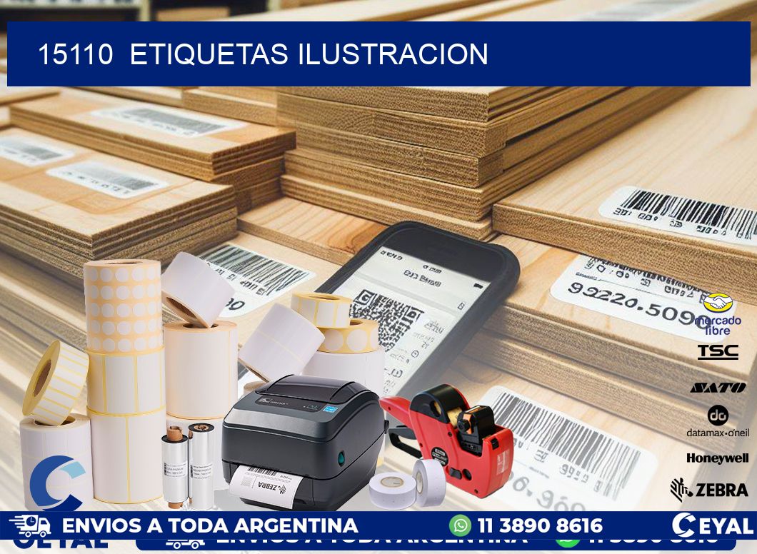 15110 ETIQUETAS ILUSTRACION